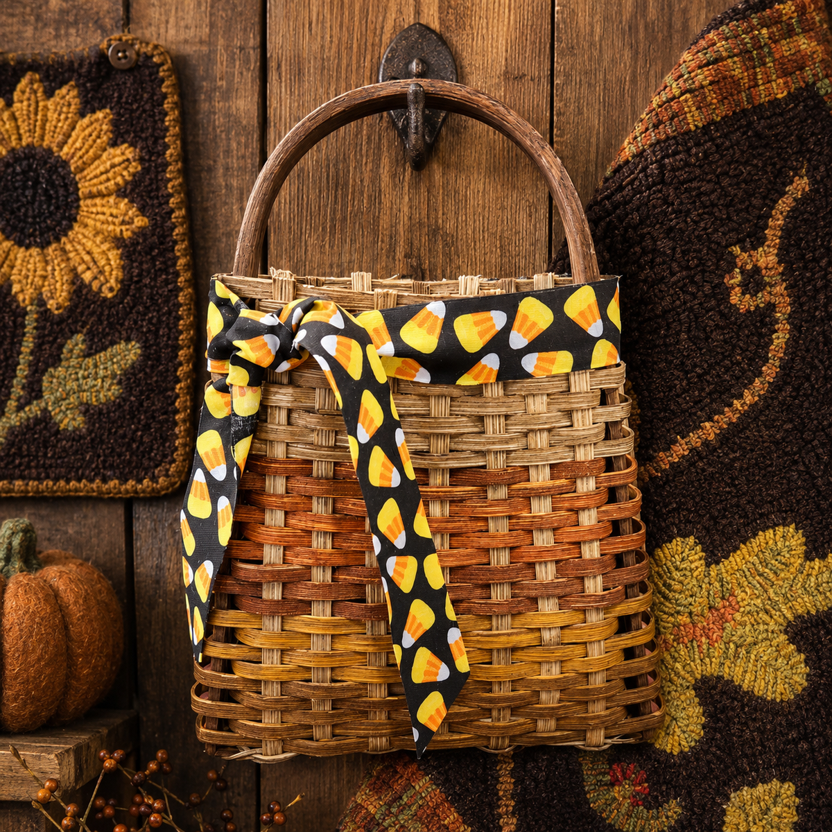 Candy Corn Small Basket Making Class