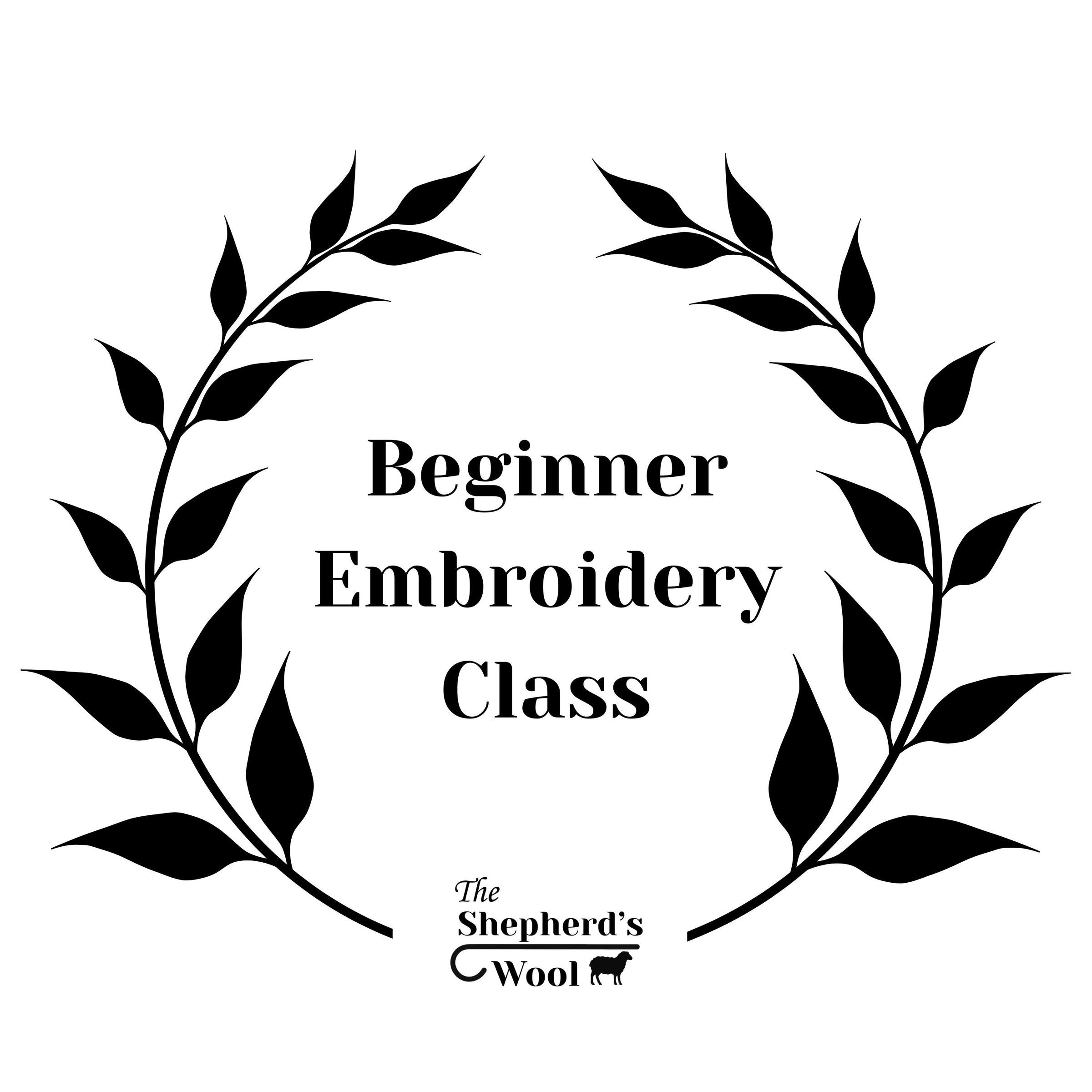 Beginning Hand Embroidery